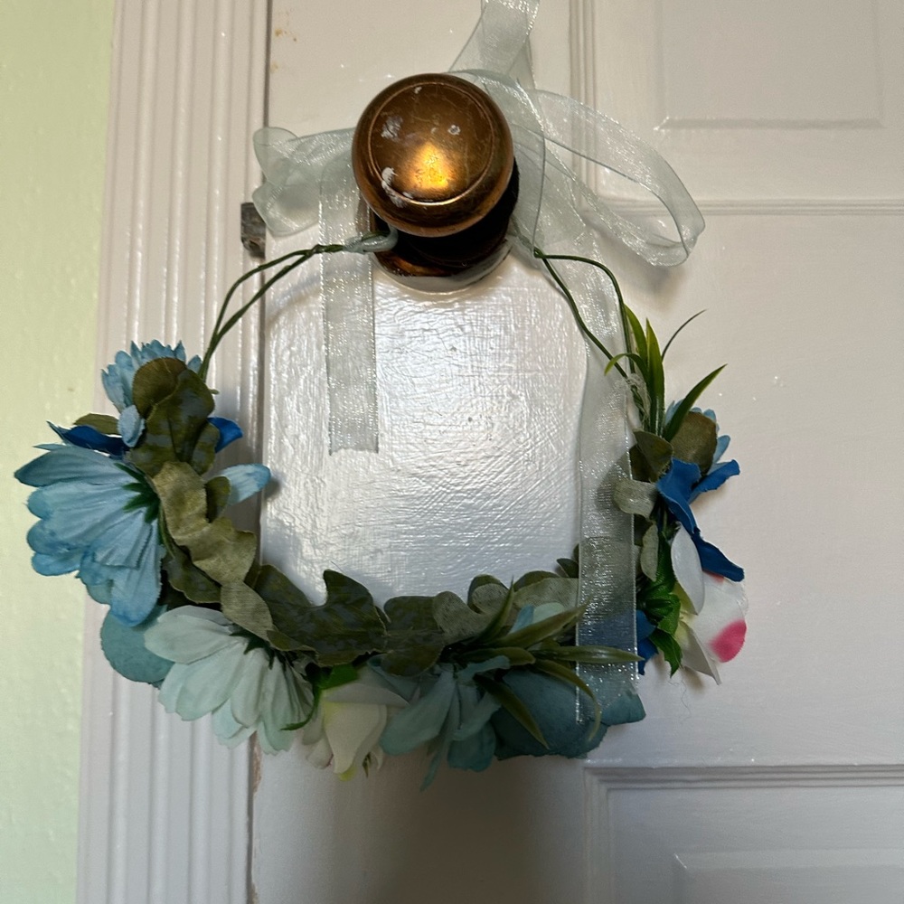 Handmade Adjustable Flower Wreath Headband Halo Floral Crown Garland